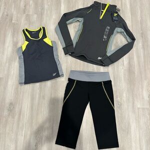 NWT GapKids Techwear 3 piece set Size 8